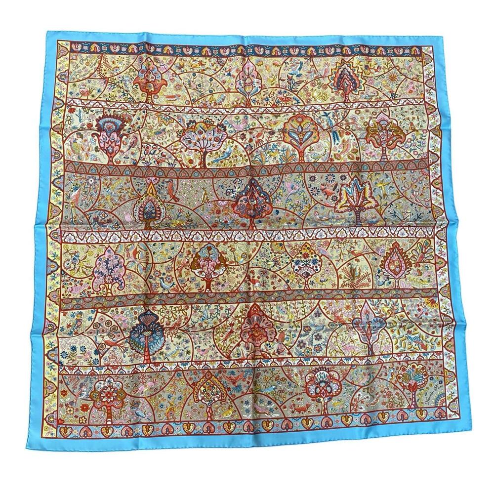 HERMES Authentic Black Scarf - Picture 1 of 6